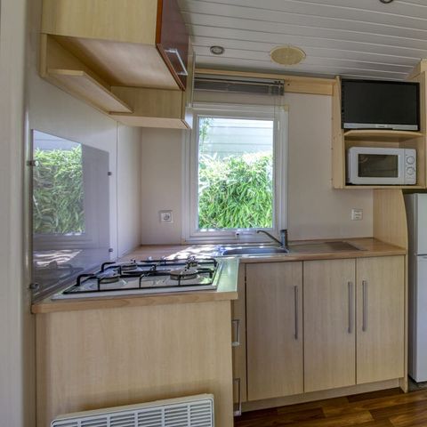 Stacaravan 6 personen - MH2 LOGGIA 24 m²