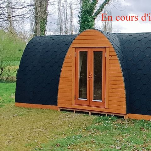 Uniek 4 personen - Cabane POD 14m² - 2 kamers