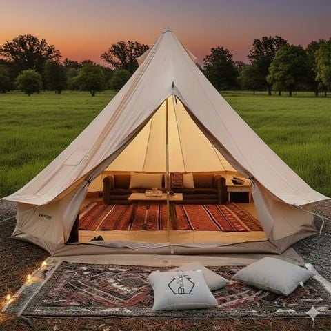 tent 2 personen - Tipi (7 meter in diameter)