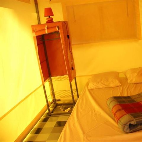 Canvas bungalow 5 persons - Canvas bungalow (without sanitary facilities)