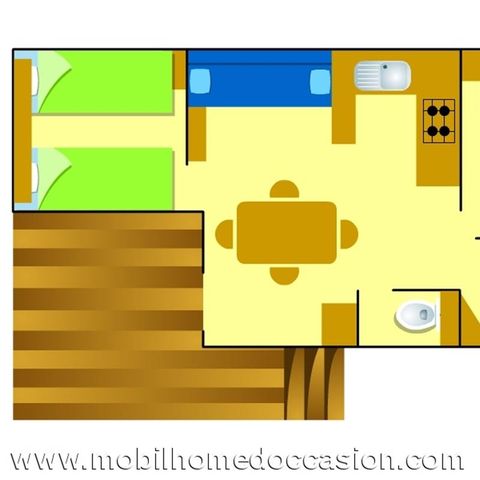 CASA MOBILE 4 persone - PACIFICO