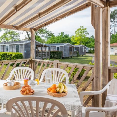 MOBILHOME 6 personnes - Comfort | 3 Ch. | 6 Pers. | Terrasse simple