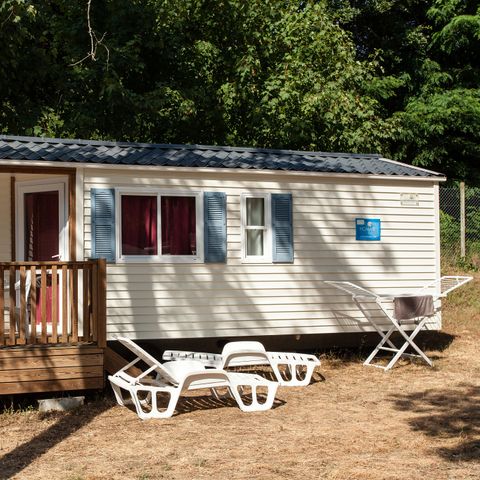 Mobile home 6 persons - Mobile-home | Comfort | 3 Bedrooms | 6 Pers. | Single terrace