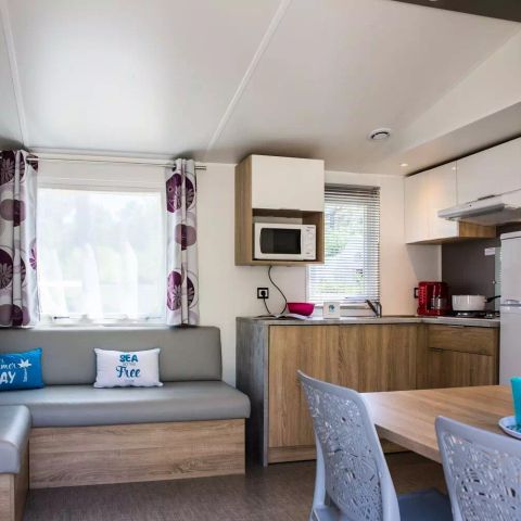 MOBILHOME 7 personas - Confort 4 Habitaciones 6/7 Personas + TV