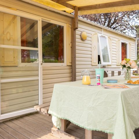 MOBILE HOME 7 people - Access 3 bedrooms