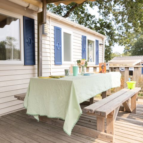 Stacaravan 7 personen - Comfort 3 slaapkamers