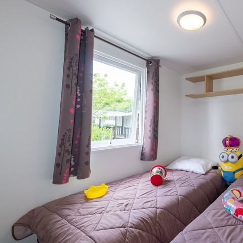 Stacaravan 4 personen - Confort Plus - 2 slaapkamers - 29 m²,