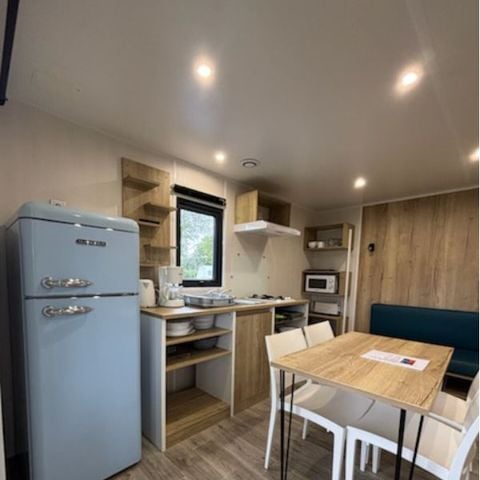 TENTE TOILE ET BOIS 4 personnes - Cabane Surfeur (sans salle de bain)
