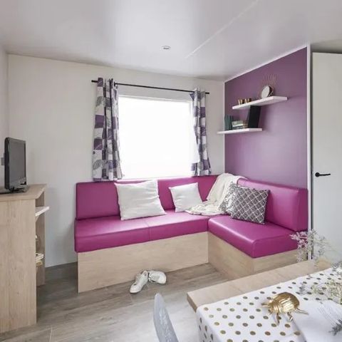 Mobile home 6 persons - Luxury mobile home Lo77 30m² 2 bedrooms 1 bathroom
