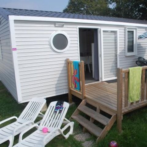 Stacaravan 6 personen - 3 slaapkamers