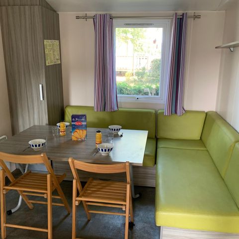 MOBILHOME 8 personnes - 3 chambres avec terrasse couverte