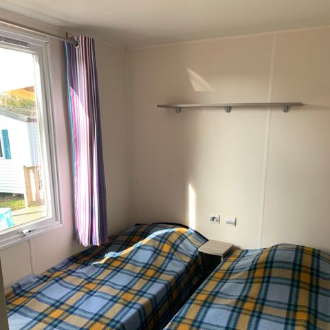 MOBILHOME 8 personas - 3 dormitorios con terraza cubierta