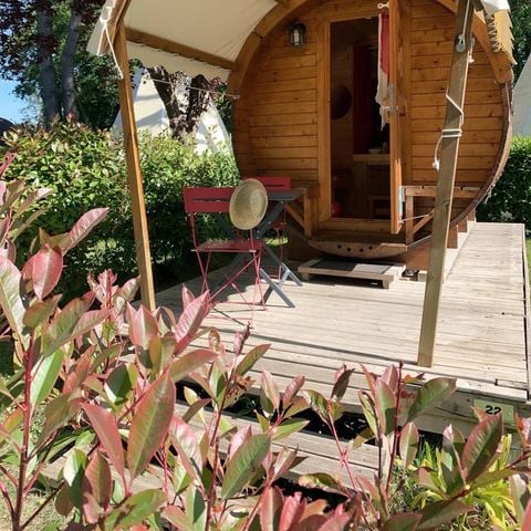 UNUSUAL ACCOMMODATION 2 people - BARREL (without sanitary facilities)