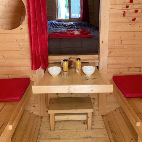 HÉBERGEMENT INSOLITE 2 personnes - BARREL (sans sanitaire)