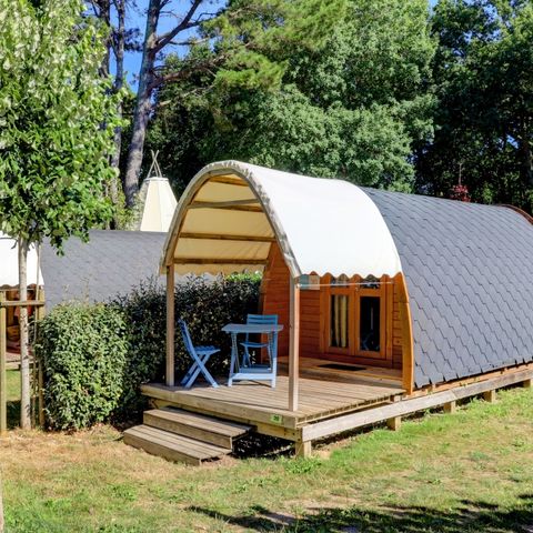 UNIEKE ACCOMMODATIE 2 personen - POD (geen douche)