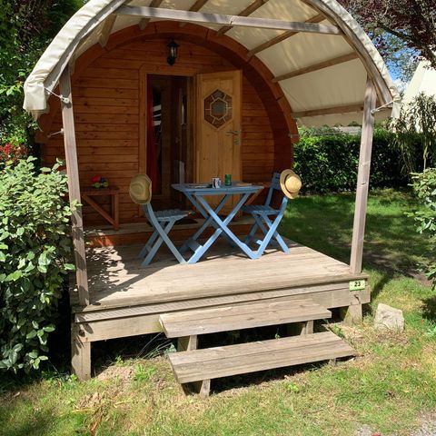 Accommodatie 3 personen - BAREL (zonder douche)