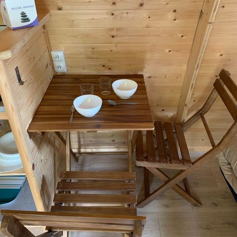 UNIEKE ACCOMMODATIE 2 personen - Pod 2 pers. - 1 tweepersoonsbed - met WC en badkamer