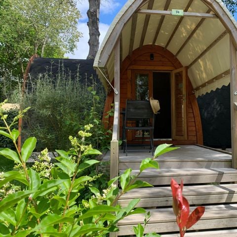Accommodation 2 persons - Pod 2 pers. - 1 double bed - with WC and bathroom