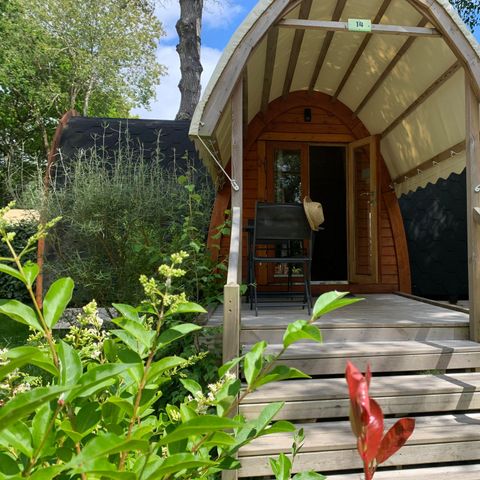 UNUSUAL ACCOMMODATION 2 people - Pod 2 pers. - 1 double bed - with WC and bathroom