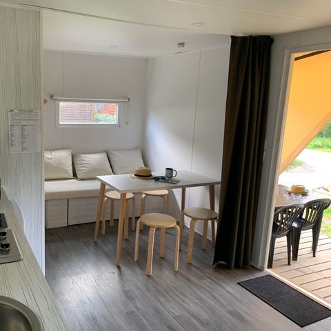 UNIEKE ACCOMMODATIE 4 personen - Coco sweet d'Ô 4 pers met WC en badkamer