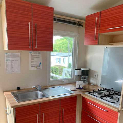 CASA MOBILE 4 persone - 4 posti letto. - Terrazza coperta - 2 camere da letto DOMENICO