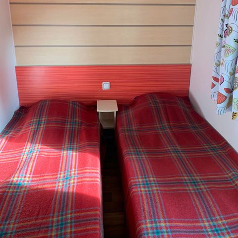 CASA MOBILE 4 persone - 4 posti letto. - Terrazza coperta - 2 camere da letto DOMENICO