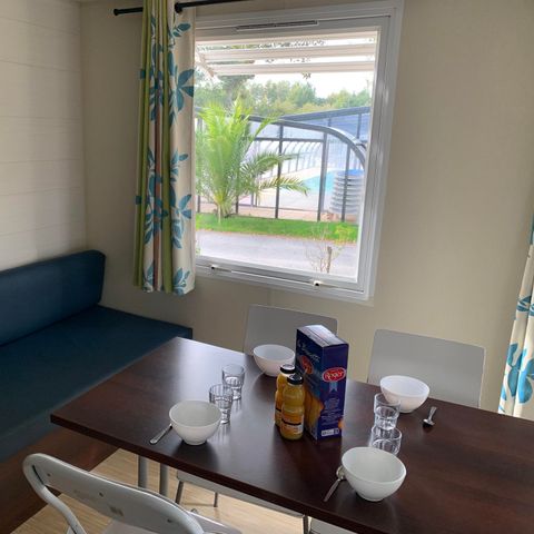 Mobilhome 4 personas - 4/6 pers. - Planta baja - 2 dormitorios, 1 sofá cama DOMINGO