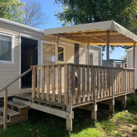 Mobilheim 8 Personen - 6/8 pers. - Überdachte Terrasse - 3 Schlafzimmer, SAMSTAG