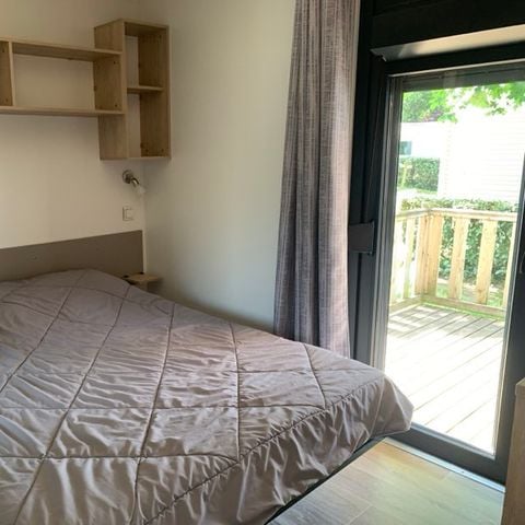 Mobilheim 2 personen - 2 pers. - Überdachte Terrasse - 2 Schlafzimmer 2 Pers. SAMSTAG