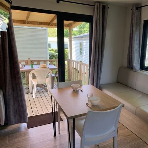 MOBILHOME 2 personnes - 2 pers. - Terrasse couverte - 2 chambres 2 Pers. SAMEDI