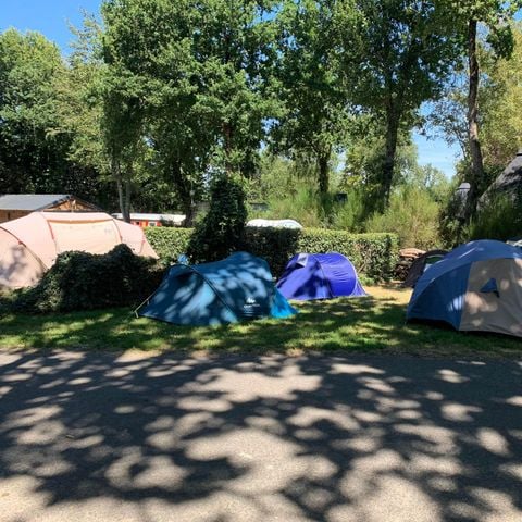 STAANPLAATS - Kale standplaats: maximaal voertuig 6m, dubbele assen verboden 2pers. met elektriciteit