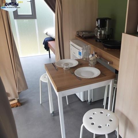 Unterkunft 4 personen - Coco sweet 4 pers. - 2 Schlafzimmer - ohne WC, ohne fließendes Wasser 4 pers NUITEE