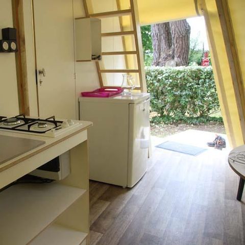 SISTEMAZION ATIPICHE 4 persone - Tipi 4 pers. - 2 camere da letto - con WC e bagno-NUITEE