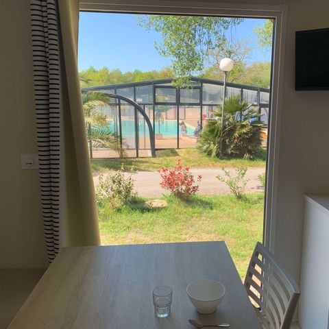 Mobilheim 4 Personen - LUXUS - 2 Schlafzimmer mit Geschirrspüler - SAMSTAG