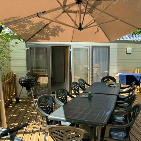 Casa mobile 14 persone - 5 camere da letto (+ 1 convertibile) - Terrazza coperta