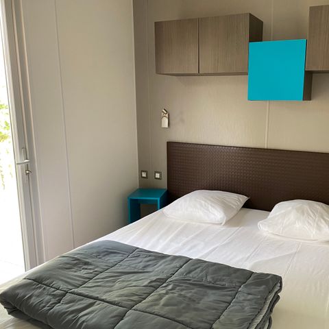 MOBILHEIM 2 Personen - Mobilheim Confort 20 m² (1 Zimmer) überdachte Terrasse + TV