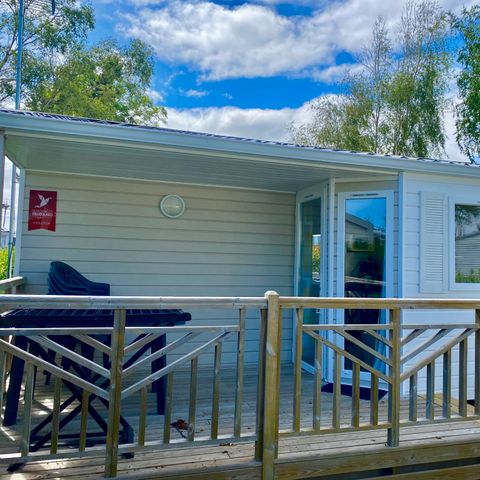 MOBILHOME 4 personas - Standard 25m² (2 habitaciones) terraza cubierta + TV