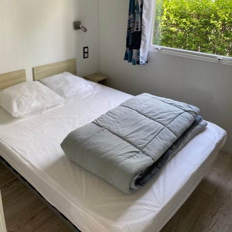 Casa mobile 4 persone - Mobilhome Confort 32 m² (2 camere) terrazza coperta +TV