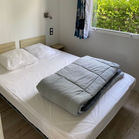 Mobile home 4 persons - Mobilhome Confort 32 m² (2 bedrooms) covered terrace +TV