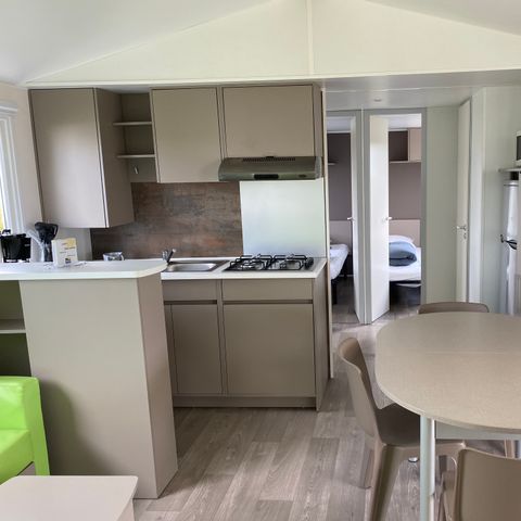 MOBILE HOME 8 people - Mobilhome Confort 40 m² (4 bedrooms) with covered terrace + TV
