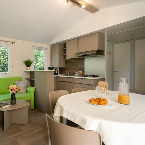 MOBILHOME 8 personas - 4Ch Confort - TV