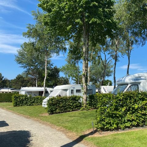 Kampeerplaats - Comfortpakket (1 tent, caravan, camper of 1 auto / 12A elektriciteit)