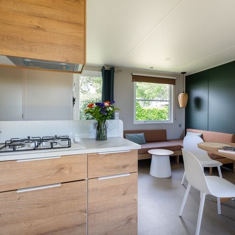 MOBILHOME 6 personnes - 3Ch Côté Jardin VIP - 2SDB + TV + LV