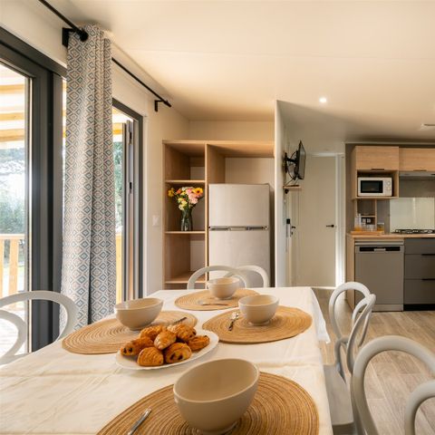 MOBILHOME 8 personas - 4Ch Premium - 2SDB + TV + LV