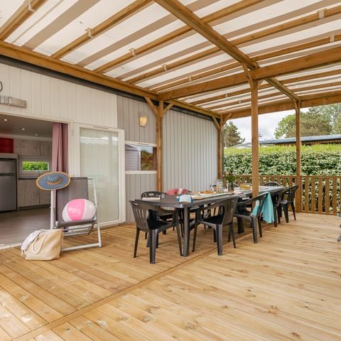 FERIENHAUS 12 Personen - Mobilheim Tribu 5Ch Premium - 3SDB + TV +LV 10/12 pers.