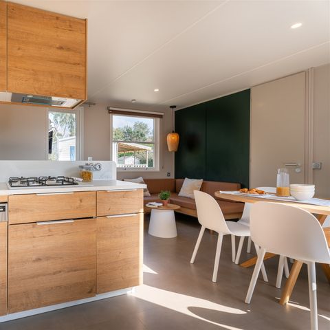 MOBILE HOME 6 people - Mobil-home 3Ch & SPA VIP - 2SDB + TV + LV