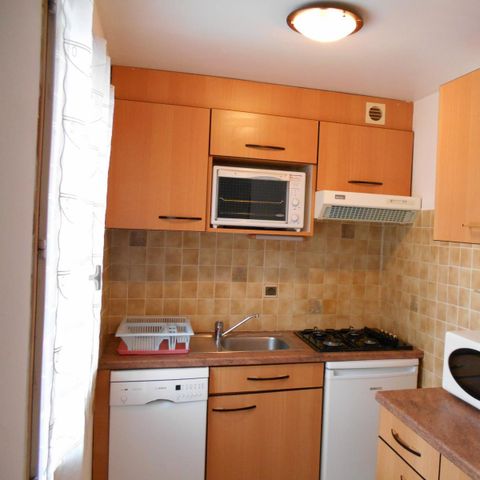 CHALET 6 personas - COMFORT, 2 dormitorios con suelo
