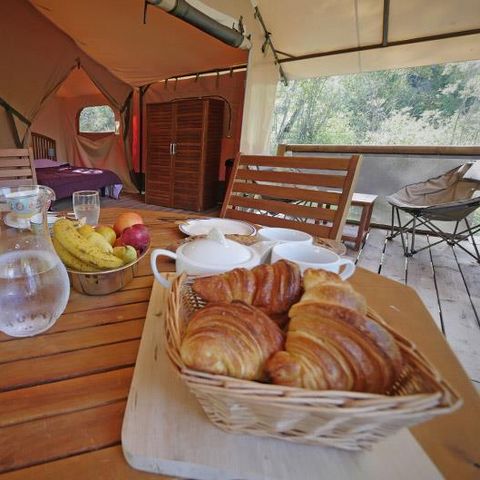 TIENDA DE CAMPAÑA 5 personas - ECOLODGE sin instalaciones sanitarias