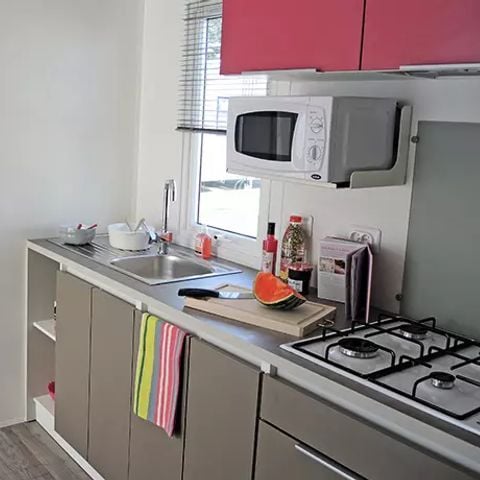 Mobilhome 4/5 personnes - LOGGIA - 3 Pièces - TV