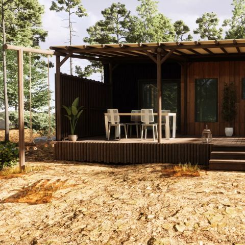 Mobile home 6 persons - Premium Dune 3 Rooms 4/6 People + TV